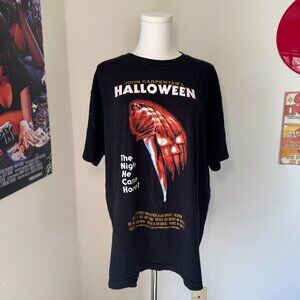 Halloween Horror Movie Urban Outfitters Graphic Black and Orange T Shirt